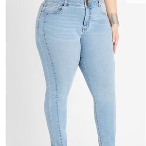 NWT Ashley Stewart Skinny Jeans.  Size 30